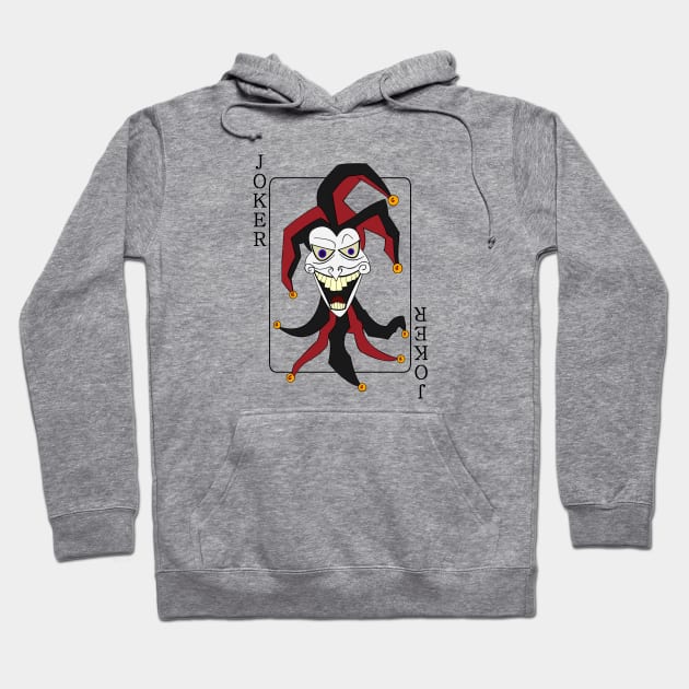 Joker Card Hoodie by mm92